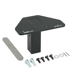 LPCFJJ - Track Connector Kit with Post for Floor Mounting