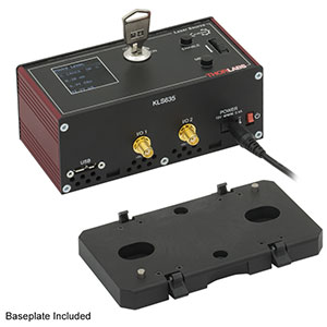 KLS635 - K-Cube Laser Source, 635 nm, 8.0 mW Max (Power Supply Sold Separately)