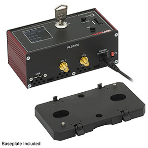 KLS1550 - K-Cube Laser Source, 1550 nm, 7.0 mW Max (Power Supply Sold Separately)