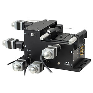 MAX682/M - 6-Axis NanoMax Stage, Stepper Motors, Open-Loop Piezos, Right-Handed, Metric