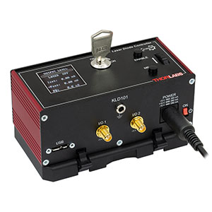 KLD101 - K-Cube Laser Diode Driver (Power Supply Sold Separately)