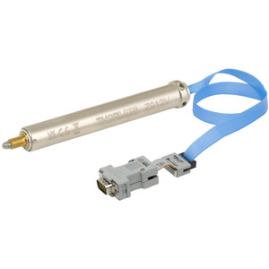 Z912V - 12 mm Travel, Vacuum-Compatible DC Servo Motor Actuator, 1/4in-80 Mounting Thread