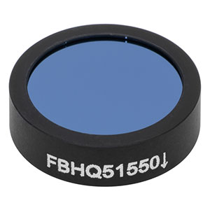 FBHQ51550 - Ø12.5 mm Hard-Coated Extinction Filter, 775 nm Absorption, 1550 nm Transmission
