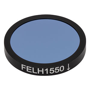 FELH1550 - Ø25.0 mm Longpass Filter, Cut-On Wavelength: 1550 nm