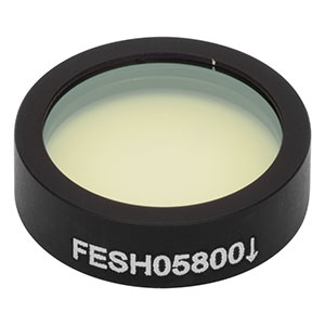 FESH05800 - Ø12.5 mm Shortpass Filter, Cut-Off Wavelength: 800 nm