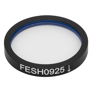 FESH0925 - Ø25.0 mm Shortpass Filter, Cut-Off Wavelength: 925 nm