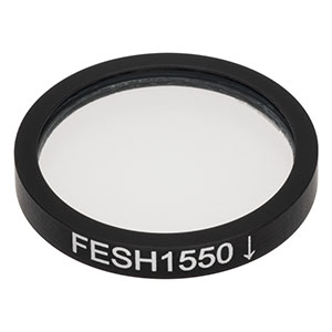 FESH1550 - Ø25.0 mm Shortpass Filter, Cut-Off Wavelength: 1550 nm