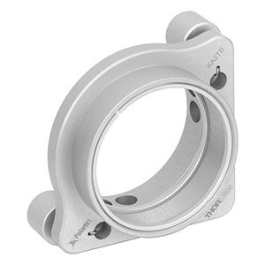 KA2TB - Polaris®KA SM2-Threaded Ø2in Mirror Mount, 2 Low-Profile Hex Adjusters, 2 Retaining Rings Included