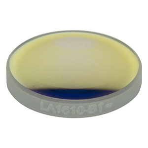 LA1610-B - N-BK7 Plano-Convex Lens, Ø1/2in, f = 35 mm, AR Coating: 650 - 1050 nm