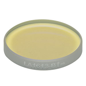 LA1613-B - N-BK7 Plano-Convex Lens, Ø1/2in, f = 125 mm, AR Coating: 650 - 1050 nm