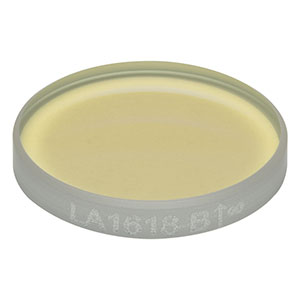 LA1618-B - N-BK7 Plano-Convex Lens, Ø1/2in, f = 300 mm, AR Coating: 650 - 1050 nm