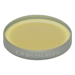 LA1619-B - N-BK7 Plano-Convex Lens, Ø1/2in, f = 350 mm, AR Coating: 650 - 1050 nm