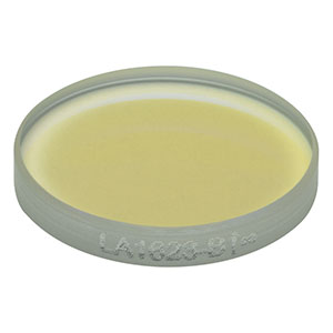 LA1623-B - N-BK7 Plano-Convex Lens, Ø1/2in, f = 600 mm, AR Coating: 650 - 1050 nm