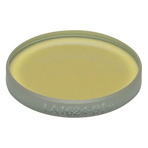 LA1624-B - N-BK7 Plano-Convex Lens, Ø1/2in, f = 750 mm, AR Coating: 650 - 1050 nm