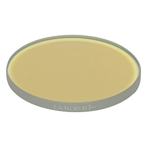 LA1630-B - N-BK7 Plano-Convex Lens, Ø1in, f = 350 mm, AR Coating: 650 - 1050 nm