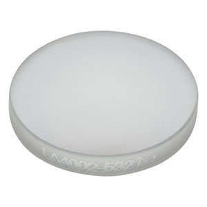 LA4002-532 - f = 25 mm, Ø1/2in UVFS Plano-Convex Lens, 532 nm V-Coat