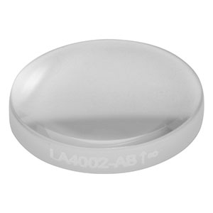 LA4002-AB - f = 25 mm, Ø1/2in UVFS Plano-Convex Lens, ARC: 400 - 1100 nm