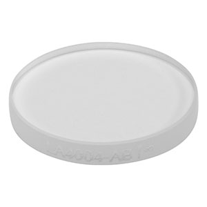 LA4004-AB - f = 150 mm, Ø1/2in UVFS Plano-Convex Lens, ARC: 400 - 1100 nm