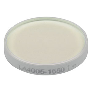 LA4005-1550 - f = 175 mm, Ø1/2in UVFS Plano-Convex Lens, 1550 nm V-Coat