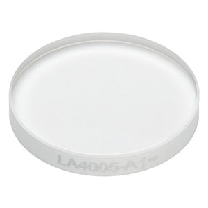 LA4005-A - f = 175 mm, Ø1/2in UVFS Plano-Convex Lens, ARC: 350 - 700 nm