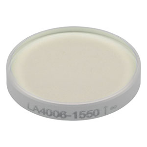 LA4006-1550 - f = 200 mm, Ø1/2in UVFS Plano-Convex Lens, 1550 nm V-Coat