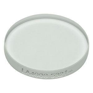 LA4008-532 - f = 300 mm, Ø1/2in UVFS Plano-Convex Lens, 532 nm V-Coat