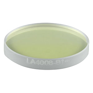 LA4008-B - f = 300 mm, Ø1/2in UVFS Plano-Convex Lens, ARC: 650 - 1050 nm