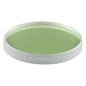 LA4008-C - f = 300 mm, Ø1/2in UVFS Plano-Convex Lens, ARC: 1050 - 1700 nm