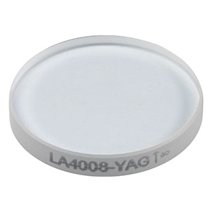 LA4008-YAG - f = 300 mm, Ø1/2in UVFS Plano-Convex Lens, 532/1064 nm V-Coat
