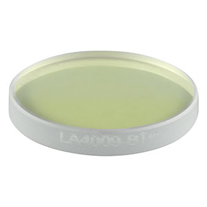 LA4009-B - f = 350 mm, Ø1/2in UVFS Plano-Convex Lens, ARC: 650 - 1050 nm