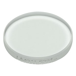 LA4011-532 - f = 450 mm, Ø1/2in UVFS Plano-Convex Lens, 532 nm V-Coat