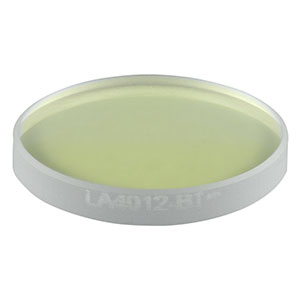 LA4012-B - f = 500 mm, Ø1/2in UVFS Plano-Convex Lens, ARC: 650 - 1050 nm