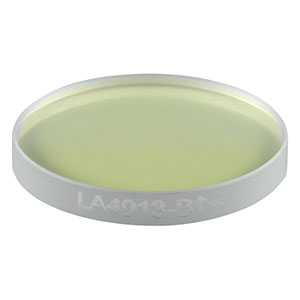 LA4013-B - f = 600 mm, Ø1/2in UVFS Plano-Convex Lens, ARC: 650 - 1050 nm