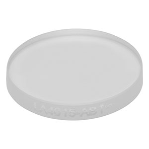 LA4015-AB - f = 850 mm, Ø1/2in UVFS Plano-Convex Lens, ARC: 400 - 1100 nm