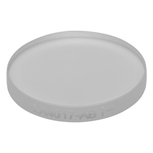 LA4017-AB - f = 1500 mm, Ø1/2in UVFS Plano-Convex Lens, ARC: 400 - 1100 nm