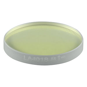 LA4018-B - f = 2000 mm, Ø1/2in UVFS Plano-Convex Lens, ARC: 650 - 1050 nm
