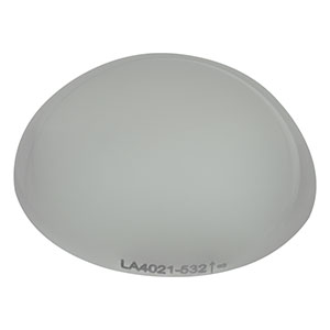 LA4021-532 - f = 30 mm, Ø1in UVFS Plano-Convex Lens, 532 nm V-Coat