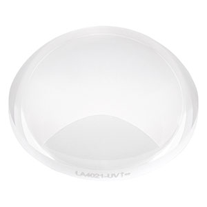LA4021-UV - f = 30.0 mm, Ø1in UV Fused Silica Plano-Convex Lens, AR Coating: 245-400 nm