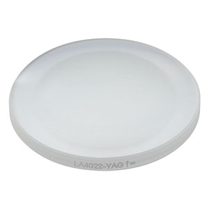 LA4022-YAG - f = 60 mm, Ø1in UVFS Plano-Convex Lens, 532/1064 nm V-Coat