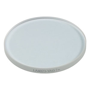 LA4023-YAG - f = 350 mm, Ø1in UVFS Plano-Convex Lens, 532/1064 nm V-Coat