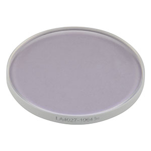 LA4027-1064 - f = 450 mm, Ø1in UVFS Plano-Convex Lens, 1064 nm V-Coat