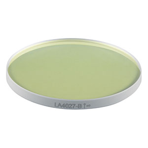 LA4027-B - f = 450 mm, Ø1in UVFS Plano-Convex Lens, ARC: 650 - 1050 nm 