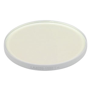LA4028-1550 - f = 600 mm, Ø1in UVFS Plano-Convex Lens, 1550 nm V-Coat