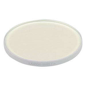 LA4031-1550 - f = 2000 mm, Ø1in UVFS Plano-Convex Lens, 1550 nm V-Coat