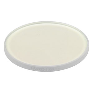 LA4032-1550 - f = 2500 mm, Ø1in UVFS Plano-Convex Lens, 1550 nm V-Coat