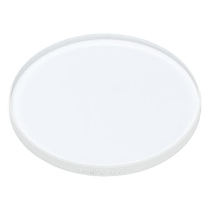 LA4032-UV - f = 2500.0 mm, Ø1in UV Fused Silica Plano-Convex Lens, AR Coating: 245-400 nm