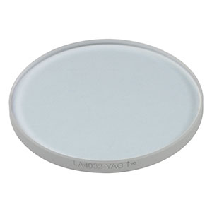 LA4032-YAG - f = 2500 mm, Ø1in UVFS Plano-Convex Lens, 532/1064 nm V-Coat