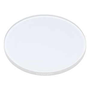 LA4037-UV - f = 400.0 mm, Ø2in UV Fused Silica Plano-Convex Lens, AR Coating: 245-400 nm