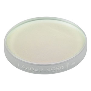 LA4042-1550 - f = 60 mm, Ø1/2in UVFS Plano-Convex Lens, 1550 nm V-Coat