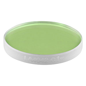 LA4042-C - f = 60 mm, Ø1/2in UVFS Plano-Convex Lens, ARC: 1050 - 1700 nm